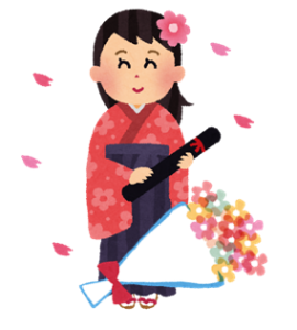 袴の女性